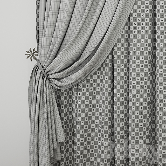 Curtain 5 3DSMax File - thumbnail 2