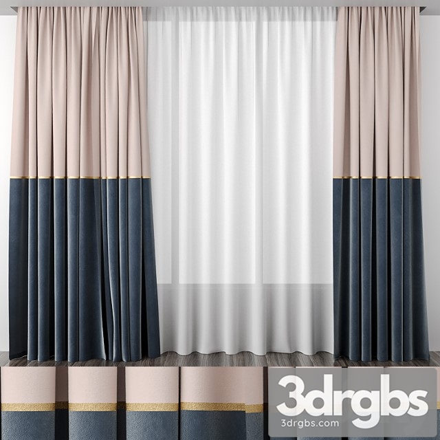 Curtain 50 3dsmax Download - thumbnail 1