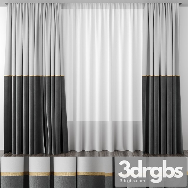 Curtain 51 (2) 3dsmax Download - thumbnail 1