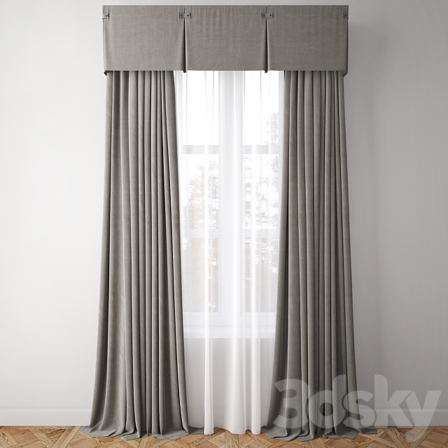 Curtain 51 3DSMax File - thumbnail 1