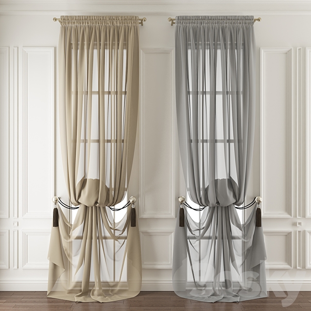 Curtain 518 3DSMax File - thumbnail 1