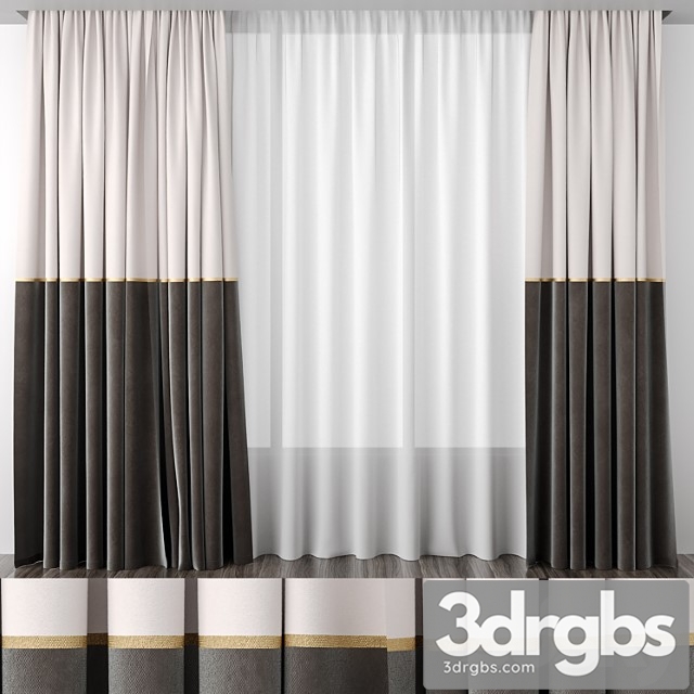 Curtain 52 3dsmax Download - thumbnail 1