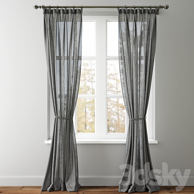 Curtain 53 3DSMax File - thumbnail 1