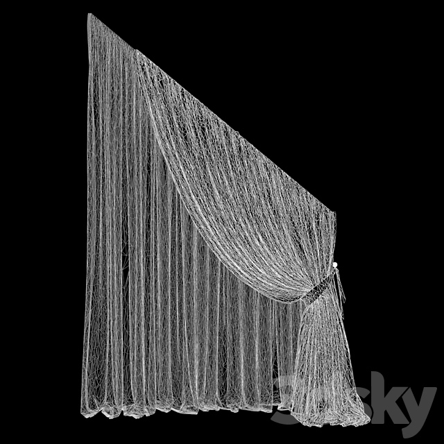 Curtain 538 3DSMax File - thumbnail 4