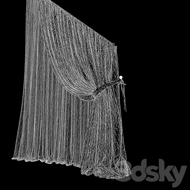 Curtain 538 3DSMax File - thumbnail 5