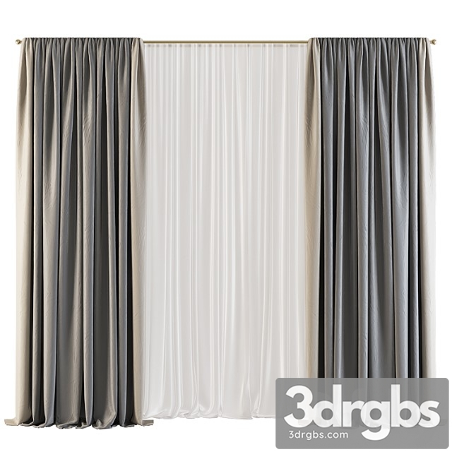 Curtain 540 3dsmax Download - thumbnail 1