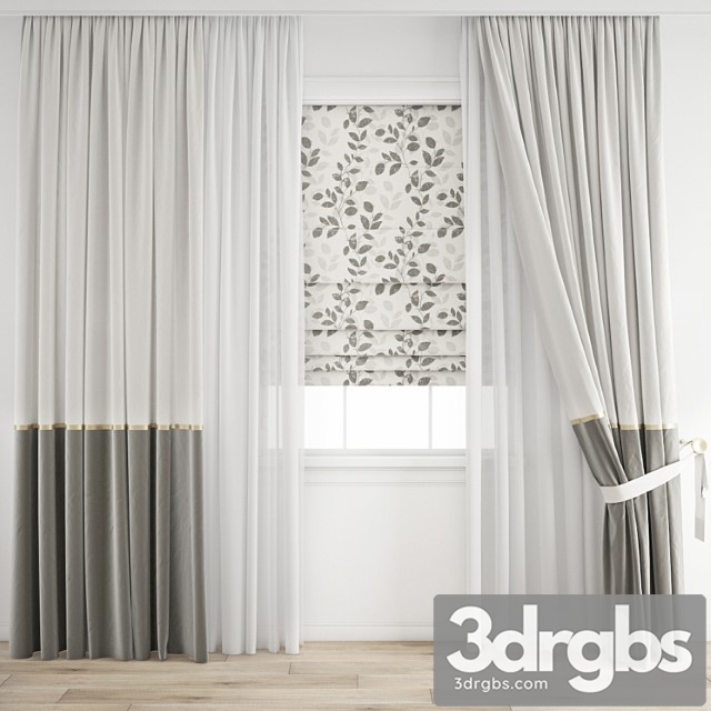 Curtain 544 2 3dsmax Download - thumbnail 1