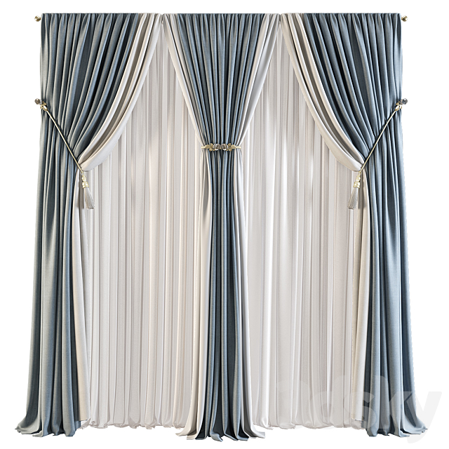 Curtain 554 3DSMax File - thumbnail 1