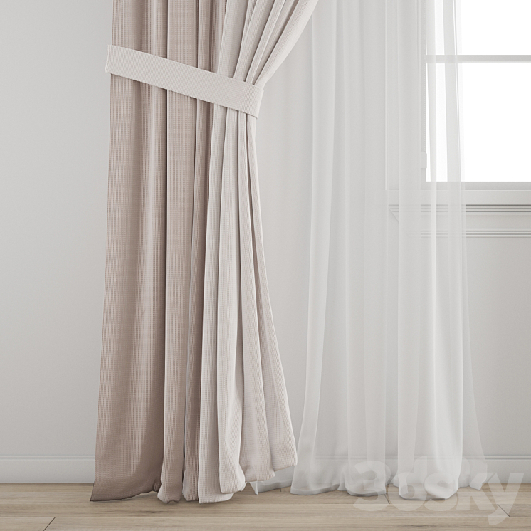 Curtain 561 3DS Max - thumbnail 2