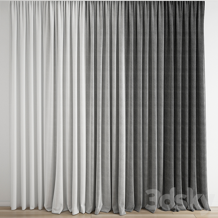 curtain 567 3DS Max - thumbnail 1