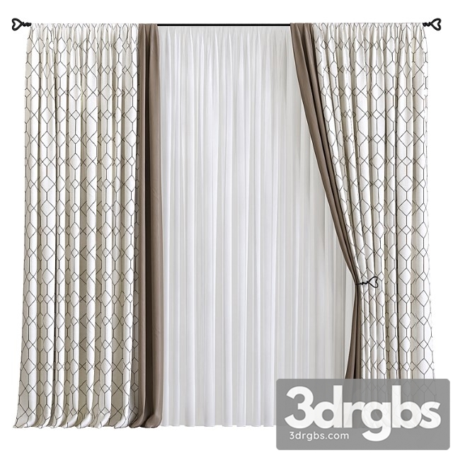 Curtain 580 3dsmax Download - thumbnail 1