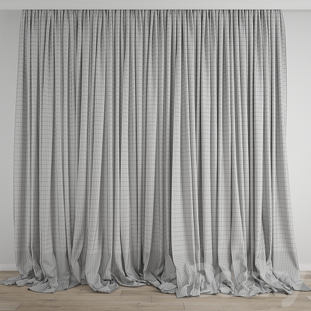 Curtain 585 3DS Max Model - thumbnail 3