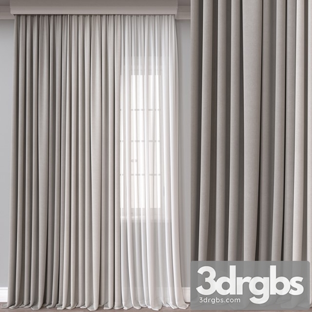 Curtain 586 2 3dsmax Download - thumbnail 1