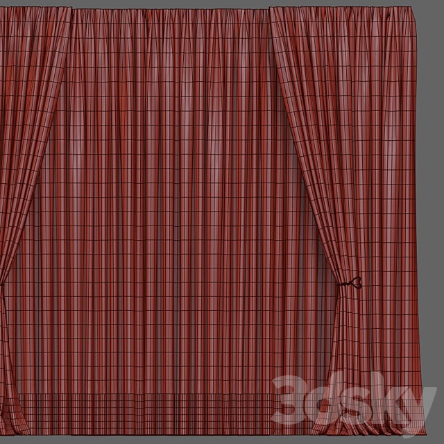 Curtain 589 3DSMax File - thumbnail 5