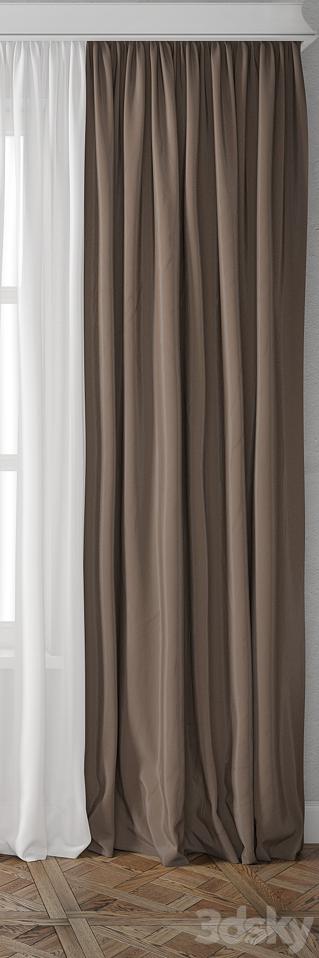 Curtain 59 3DSMax File - thumbnail 2