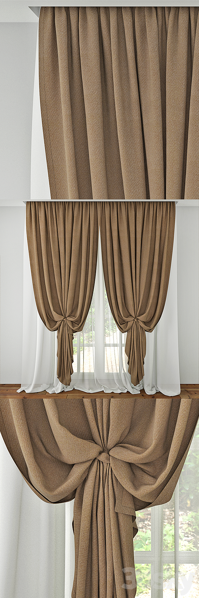 Curtain 6 3DSMax File - thumbnail 1