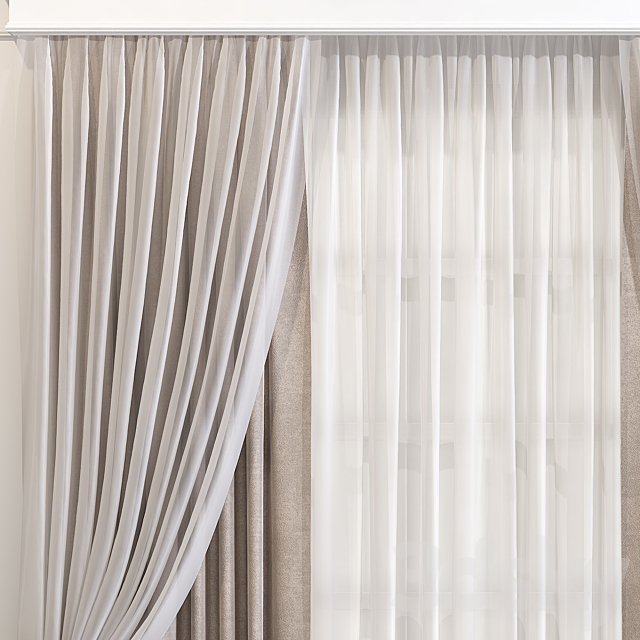 Curtain 606 3DSMax File - thumbnail 3