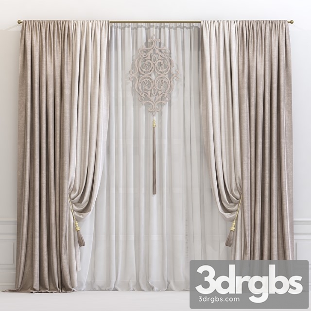 Curtain 609 3dsmax Download - thumbnail 1