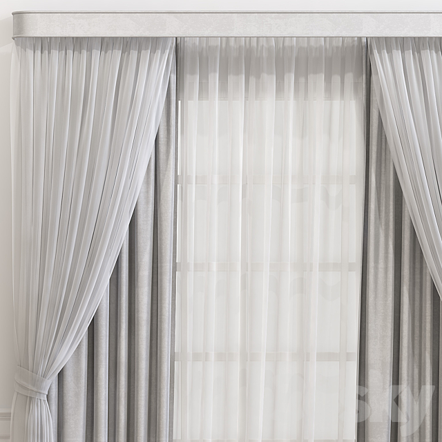 Curtain 615 3DSMax File - thumbnail 3