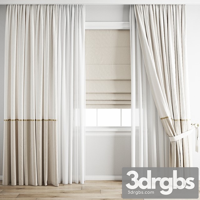 Curtain 616 1 3dsmax Download - thumbnail 1