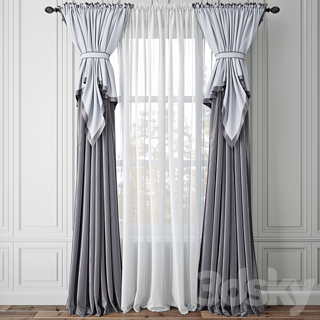 Curtain 62 3DSMax File - thumbnail 1