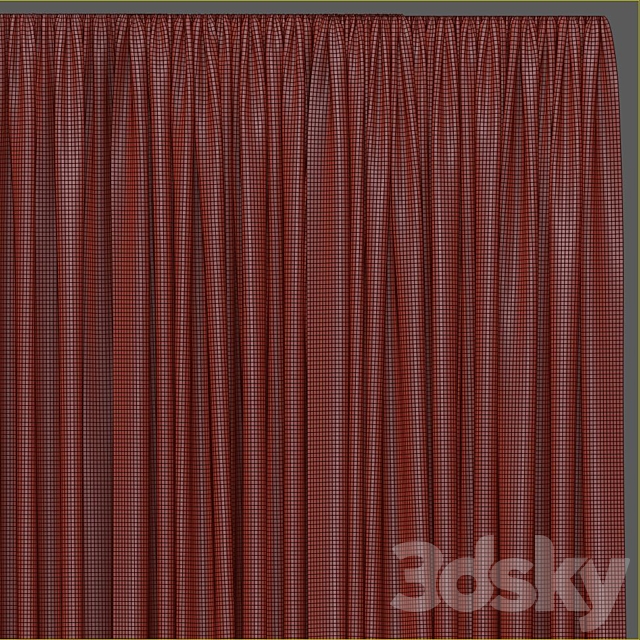 Curtain 630 3DS Max Model - thumbnail 4