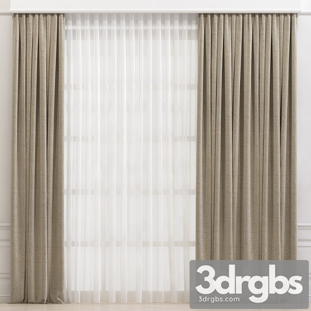 Curtain 641 3dsmax Download - thumbnail 1