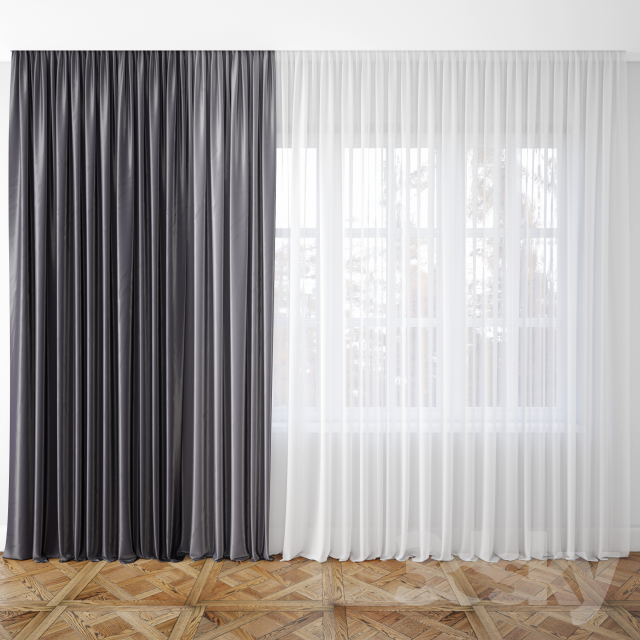 Curtain 65 3DS Max - thumbnail 3