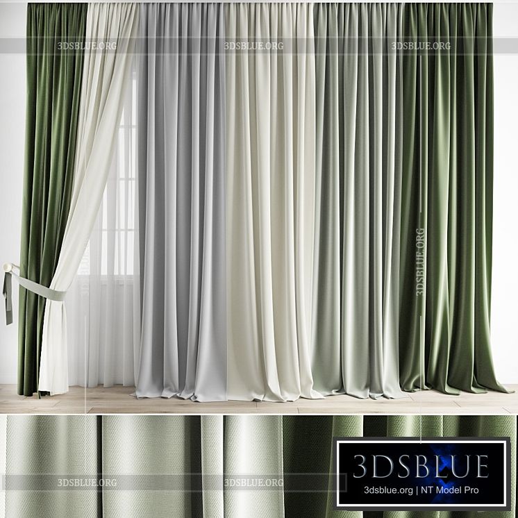 Curtain 651 3DS Max - thumbnail 3