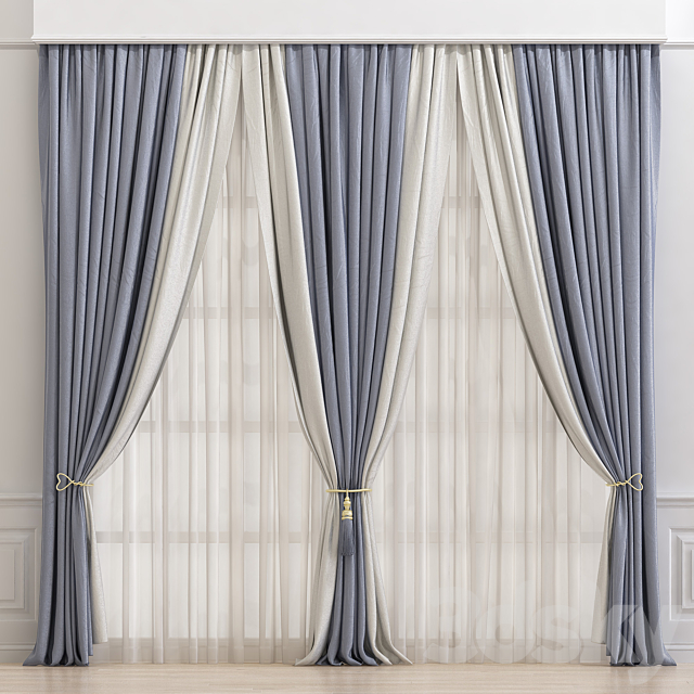 Curtain 655 3DSMax File - thumbnail 1