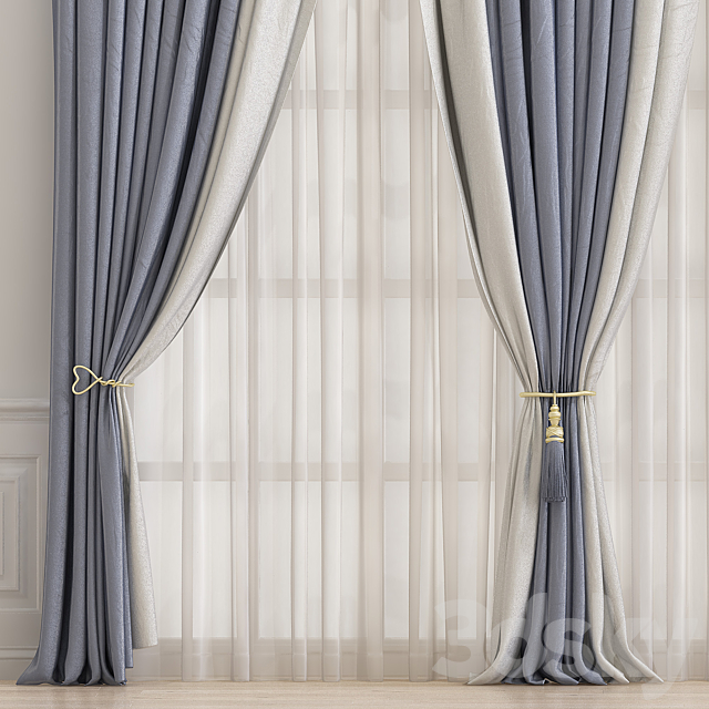 Curtain 655 3DSMax File - thumbnail 2