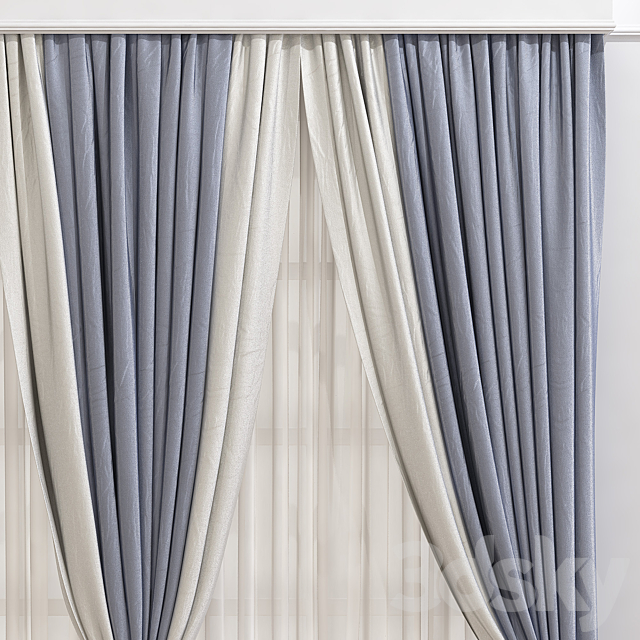 Curtain 655 3DSMax File - thumbnail 3