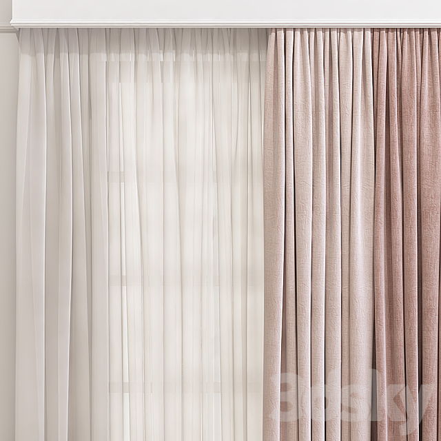 Curtain 659 3ds Max - thumbnail 3