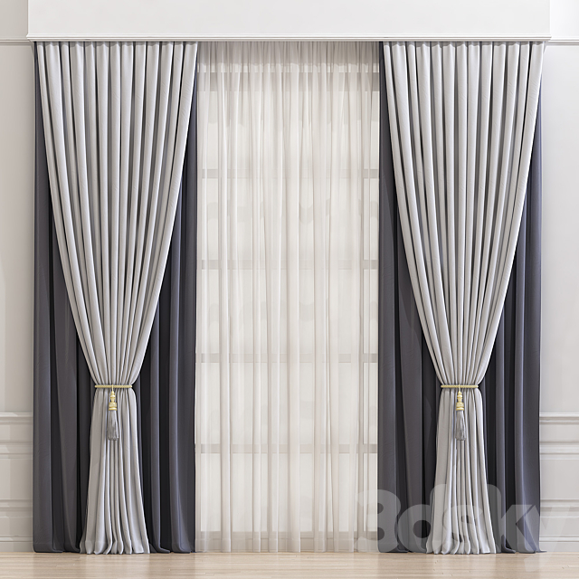 Curtain 669 3DSMax File - thumbnail 1