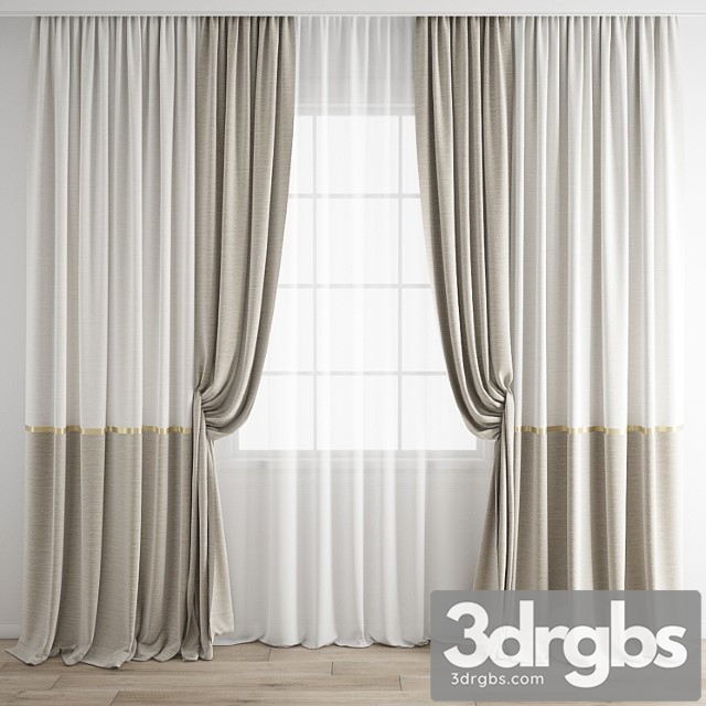 Curtain 688 2 3dsmax Download - thumbnail 1