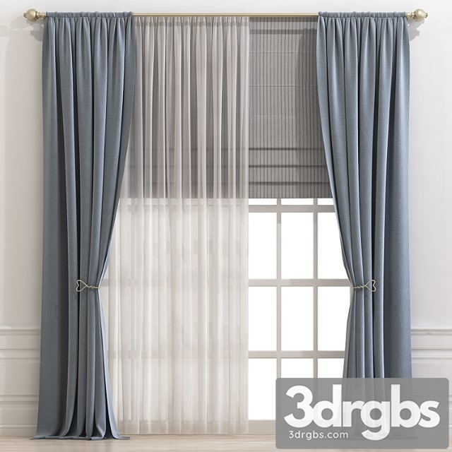 Curtain 691 3dsmax Download - thumbnail 1