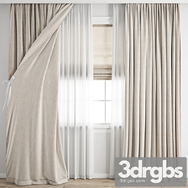 Curtain 719 1 3dsmax Download - thumbnail 1