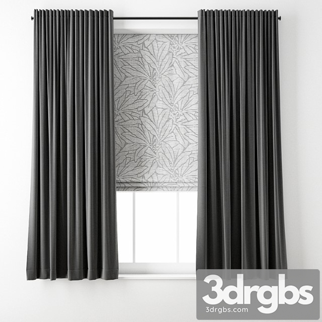 Curtain 74 3 3dsmax Download - thumbnail 1