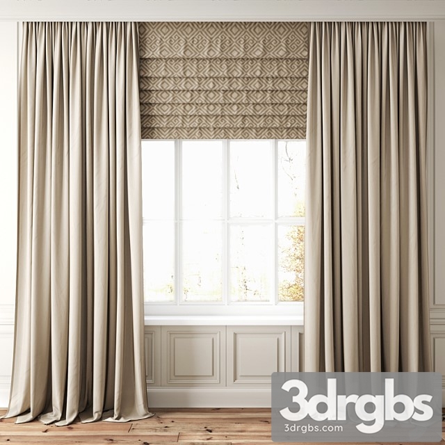 Curtain 75 3dsmax Download - thumbnail 1