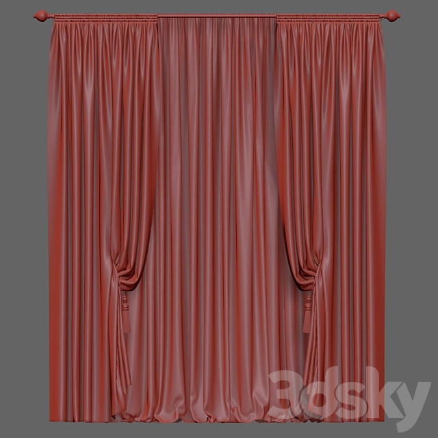 Curtain 759 3DSMax File - thumbnail 3