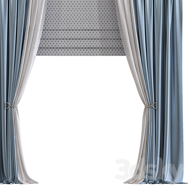 Curtain 769 3ds Max - thumbnail 2