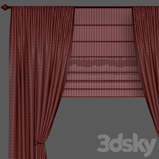 Curtain 769 3ds Max - thumbnail 3