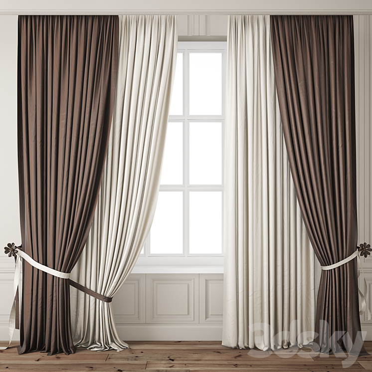 Curtain 77 3DS Max - thumbnail 1