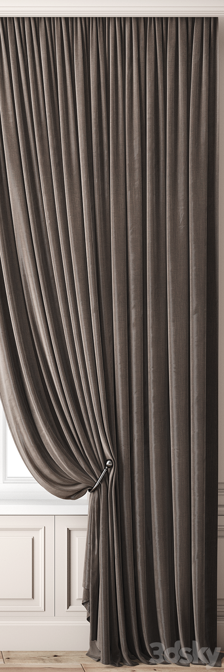 Curtain 78 3DS Max - thumbnail 2