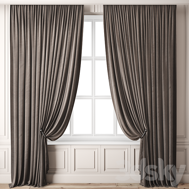 Curtain 78 3DSMax File - thumbnail 1