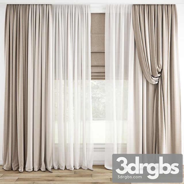 Curtain 780 3dsmax Download - thumbnail 1