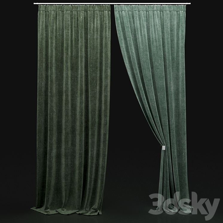 Curtain 79 3DS Max - thumbnail 1