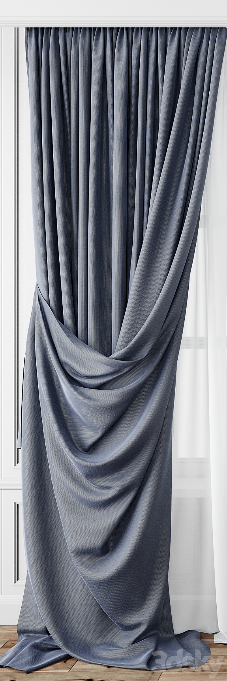 Curtain 79 3DS Max - thumbnail 2