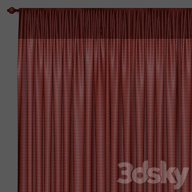 Curtain 794 3DS Max Model - thumbnail 3