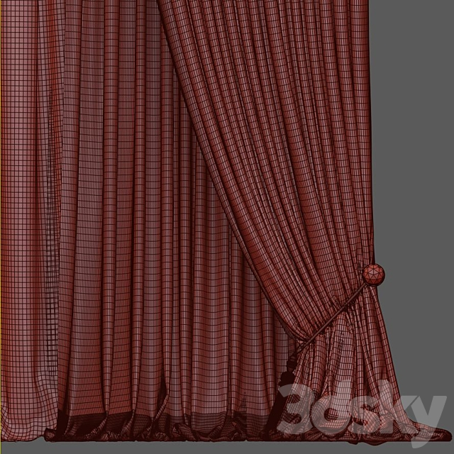 Curtain 817 3dsMax Model - thumbnail 3